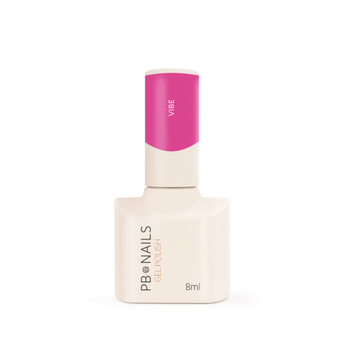 Lakier hybrydowy PB NAILS Vibe 8 ml – neonowa fuksja Juicy