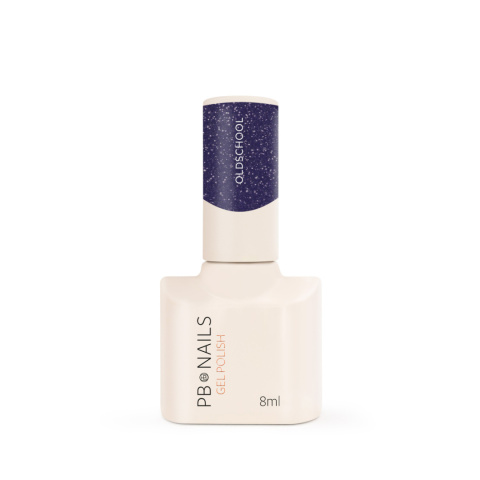 PB NAILS Lakier hybrydowy Oldschool 8 ml – głęboki atrament Flashback