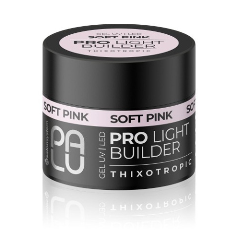 Palu Pro Light Żel Budujący Soft Pink 45g – delikatny róż TPO-Free
