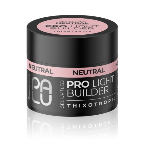 Palu Żel Budujący PRO Light Builder Neutral 45g – Samopoziomujący TPO-Free
