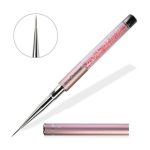 EM Nail Pędzelek do zdobień 10 mm – różowy, precyzyjny