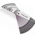 Clavier Pilnik do paznokci Zebra Łódka – 100/180 10szt