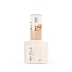 PB Nails Baza hybrydowa Rubber Cloud Base 8ml – mleczna biel ze srebrzystym pyłem