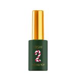 YOSHI HoHoTop No2 10 ml – zimowy top UV/LED z brokatem i gwiazdkami