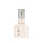 PB Nails Lakier hybrydowy Frozen – srebrny brokat 8 ml