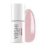 Yoshi Lakier Hybrydowy 251 Snow Way! 6 ml – pudrowy róż z drobiną
