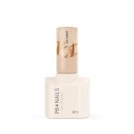 PB NAILS 24 Carat Top Coat - transparentny top hybrydowy ze złotą drobinką, 8 ml