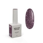 NAILSOFTHEDAY Euphoria – śliwkowo-fioletowy lakier hybrydowy flash 10 ml