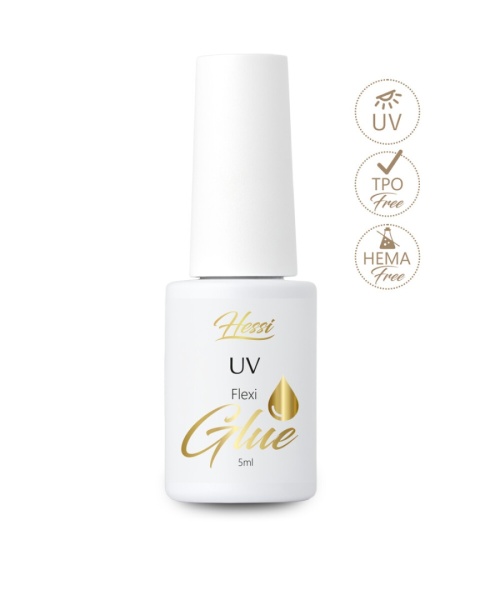 Hessi Klej UV do tipsów 5 ml – szybkie i trwałe przyklejanie tipsów