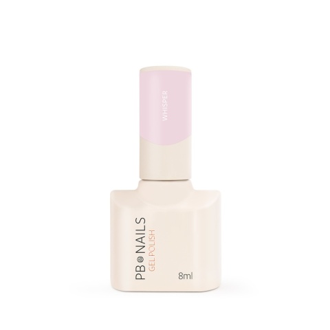 PB NAILS lakier hybrydowy Whisper 8 ml – chłodny róż mleczny