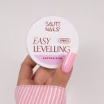 Saute Nails Żel budujący Easy Levelling PRO Cotton Pink 50g – mleczno-różowy cukierkowy