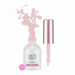 Saute Nails Lakier hybrydowy S315 Cupid’s Whisper – półtransparentny beż z drobiną