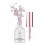 Saute Nails Pink Pearl Top No Wipe 8ml – top hybrydowy z różową perłową drobinką