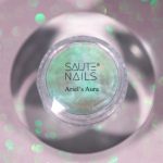 Saute Nails pyłek do paznokci Ariel’s Aura efekt tafli szkła różowy połysk