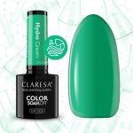 Claresa Hydro Green 5 g – szklany zielony lakier hybrydowy z efektem glass