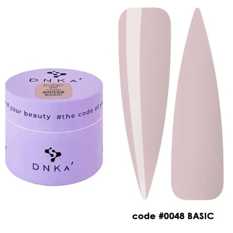 DNKa Builder Gel 0048 Basic 15 ml żel budujący cielisty kremowy
