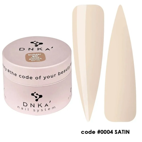 DNKa Builder Gel 0004 Satin 30 ml żel budujący beżowy nude