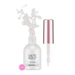 SAUTE NAILS Lakier hybrydowy S346 Eggshell 8ml szary eggshell HEMA FREE