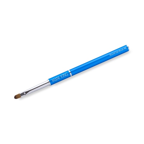 MANI KING pędzelek do żelu okrągły nr 6 Round Gel Brush