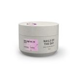 NAILSOFTHEDAY Builder Gel 99 – różowy żel budujący z kwiatami 15 ml