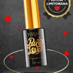 YOSHI Pure Love Top RED 10 ml · romantyczny top hybrydowy z czerwonymi serduszkami TPO-FREE