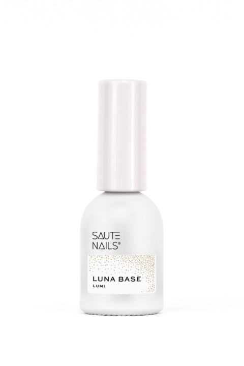Saute Nails Baza hybrydowa Luna Base Lumi 8 ml – mleczna z drobinką