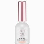 Saute Nails Luxury Light Pink Base 8 ml – jasnoróżowa baza hybrydowa z mlecznym wykończeniem