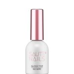 Saute Nails Top hybrydowy Glossy Top No Wipe – wysoki połysk