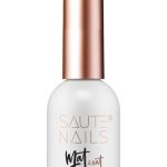 Saute Nails Top hybrydowy Matt Top – aksamitne matowe wykończenie 8 ml