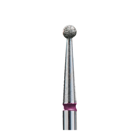 Staleks Frez diamentowy FA01R025K – kulka 2,5mm czerwona, do odcisków