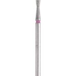 Staleks Frez diamentowy FA10R021/8K płomyk czerwony 2,1 mm do usuwania naskórka