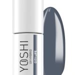 YOSHI Concrete Jungle 424 City Lights – Perłowy Szary Lakier Hybrydowy 6 ml TPO-FREE