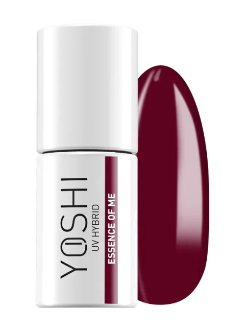 YOSHI Essence of Med 304 – lakier hybrydowy 6 ml, żywy malinowy róż TPO-FREE