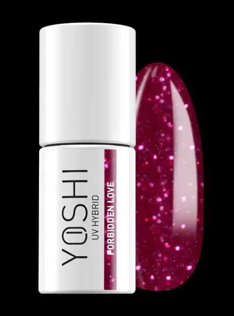 YOSHI Forbidden Love 616– Głęboki Fiolet Lakier Hybrydowy 6 ml TPO-FREE