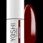 YOSHI Red Empress 106 – lakier hybrydowy 6 ml, głęboka cesarska czerwień TPO-FREE