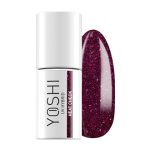 YOSHI Lakier hybrydowy Cat Eye FIRELINE 262 Heat Check -malinowy odcień
