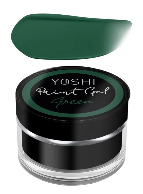 Yoshi Żel Do Zdobień Paint Gel UV/LED 5 ml - Green Zielony