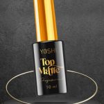 YOSHI Perfect Matte Top – top hybrydowy 10 ml, aksamitny mat No Wipe TPO-FREE