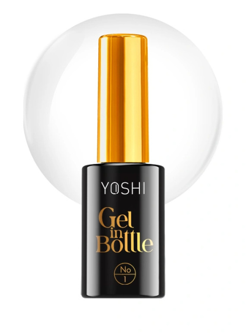 YOSHI Gel in Bottle No 1 – Żel budujący 10 ml Transparentny TPO-FREE