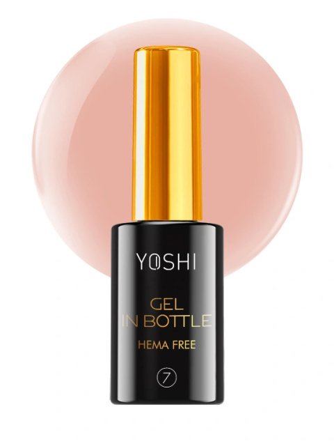 YOSHI Gel in Bottle No 7 – Ciepły Różowy Beż 10 ml TPO-FREE