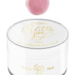 YOSHI Glitter PRO No 4 – żel budujący do paznokci 15ml, różowy nude z shimmerem TPO-FREE