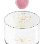 YOSHI Glitter PRO No4 – żel budujący 50 ml różowy nude shimmer TPO-FREE