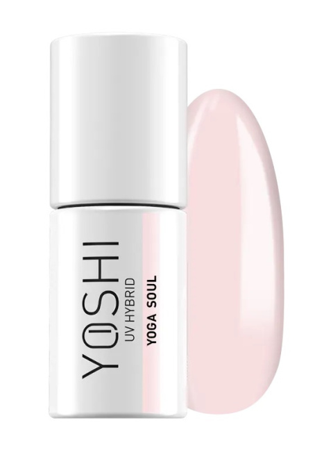 YOSHI Yoga Soul 307 – lakier hybrydowy do paznokci 6ml, pudrowy róż TPO-FREE