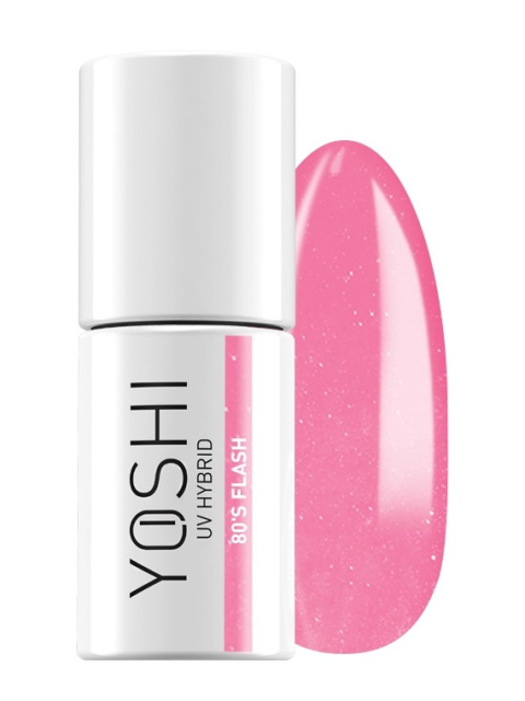 YOSHI 80’S Flash 015 – Lakier Hybrydowy Flash Neonowy Fiolet 6 ml TPO-FREE