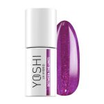 Yoshi Between The Lines 164 – lakier hybrydowy fiolet z drobiną 6ml TPO-FREE