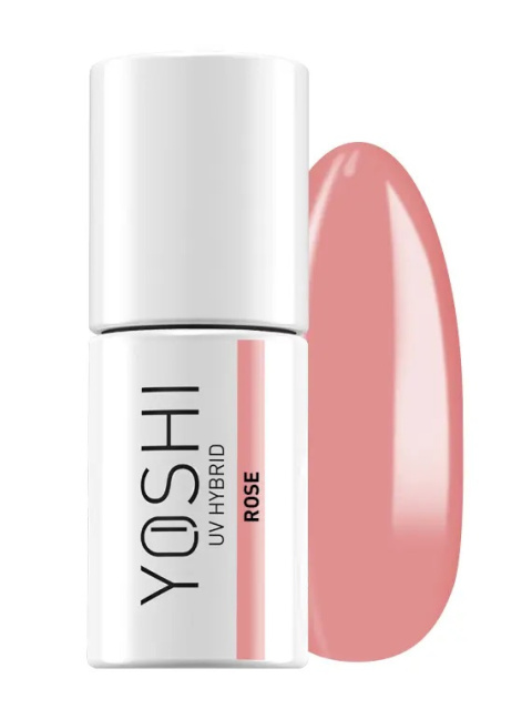 YOSHI French Rose 003 – Lakier Hybrydowy Pastelowy Róż 6 ml TPO-FREE