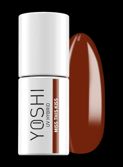 YOSHI UV Hybrid 501 Miss this Kiss 6 ml – Czerwień z Kolekcji The Color is Now TPO-FREE