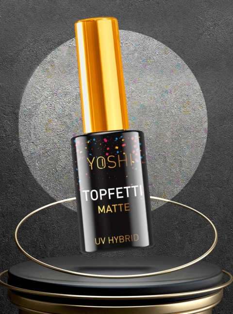 Yoshi UV Hybrid Topfetti Matte 10 Ml TPO-FREE