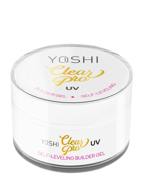 YOSHI Clear PRO Self Leveling 50 ml – Żel Budujący Samopoziomujący Transparentny YPO-FREE