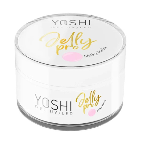 Yoshi Żel Budujący Jelly PRO Gel UV LED Milky Pinky15 ml TPO-FREE